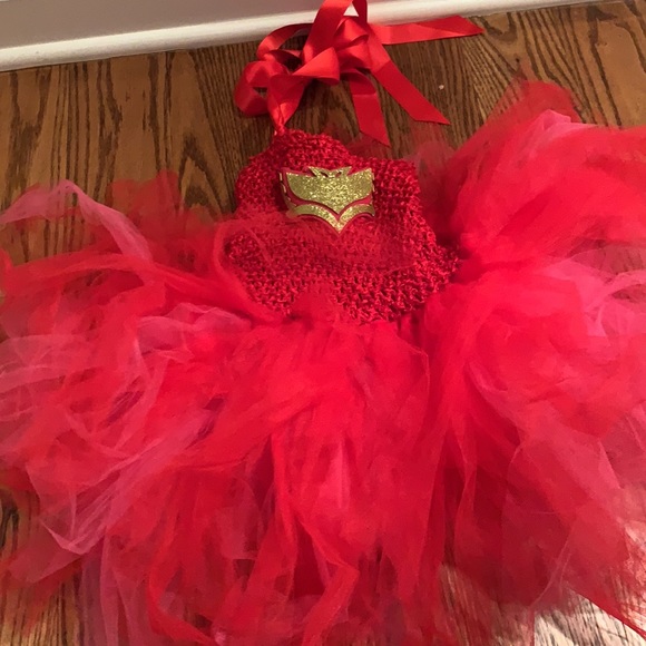 Pj masks owlette tutu costume Sz 3-4 - Picture 3 of 5